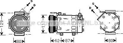 Ava Quality Cooling RT K076 - Kompressori, ilmastointilaite inparts.fi