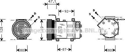 Ava Quality Cooling RT K106 - Kompressori, ilmastointilaite inparts.fi