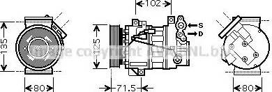 Ava Quality Cooling RT K393 - Kompressori, ilmastointilaite inparts.fi