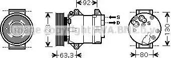 Ava Quality Cooling RT K369 - Kompressori, ilmastointilaite inparts.fi