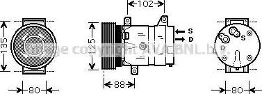 Ava Quality Cooling RT K367 - Kompressori, ilmastointilaite inparts.fi