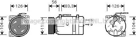 Ava Quality Cooling RT K310 - Kompressori, ilmastointilaite inparts.fi