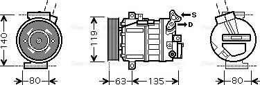 Ava Quality Cooling RT K389 - Kompressori, ilmastointilaite inparts.fi