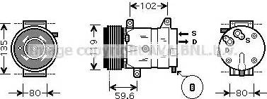 Ava Quality Cooling RT K385 - Kompressori, ilmastointilaite inparts.fi