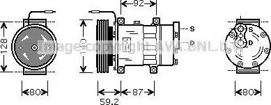 Ava Quality Cooling RT K324 - Kompressori, ilmastointilaite inparts.fi