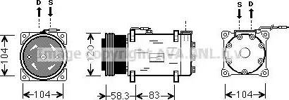 Ava Quality Cooling RT K284 - Kompressori, ilmastointilaite inparts.fi