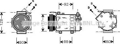 Ava Quality Cooling RT K285 - Kompressori, ilmastointilaite inparts.fi