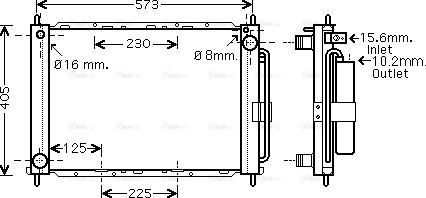 Ava Quality Cooling RT M405 - Jäähdytysmoduuli inparts.fi