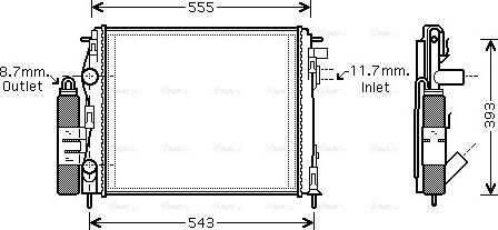 Ava Quality Cooling RT M323 - Jäähdytysmoduuli inparts.fi