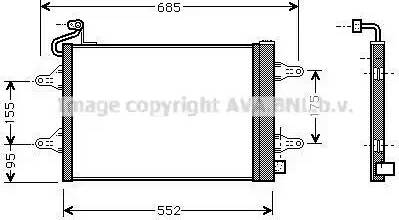 Ava Quality Cooling SA5007D - Lauhdutin, ilmastointilaite inparts.fi