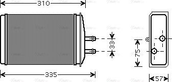 Ava Quality Cooling SA6016 - Lämmityslaitteen kenno inparts.fi