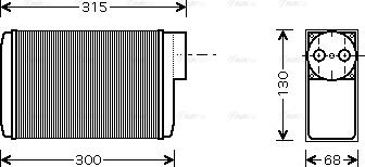 Ava Quality Cooling SA6017 - Lämmityslaitteen kenno inparts.fi