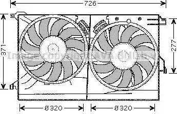 Ava Quality Cooling SB 7502 - Tuuletin, moottorin jäähdytys inparts.fi