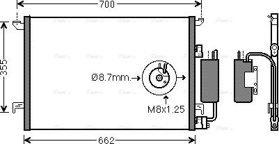 Ava Quality Cooling SBA5058D - Lauhdutin, ilmastointilaite inparts.fi