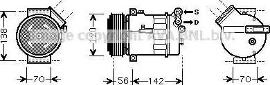 Ava Quality Cooling SB K067 - Kompressori, ilmastointilaite inparts.fi