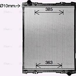 Ava Quality Cooling SC2063 - Jäähdytin,moottorin jäähdytys inparts.fi