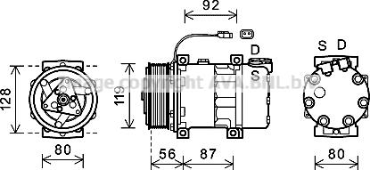 Ava Quality Cooling SCK033 - Kompressori, ilmastointilaite inparts.fi