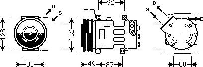 Ava Quality Cooling SCAK026 - Kompressori, ilmastointilaite inparts.fi