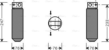 Ava Quality Cooling SCD014 - Kuivain, ilmastointilaite inparts.fi