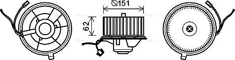 Ava Quality Cooling ST8505 - Sisätilapuhallin inparts.fi