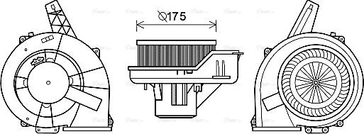 Ava Quality Cooling ST8045 - Sisätilapuhallin inparts.fi