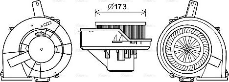 Ava Quality Cooling ST8046 - Sisätilapuhallin inparts.fi