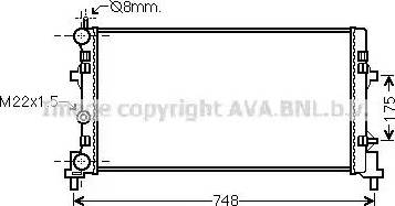 Ava Quality Cooling ST2041 - Jäähdytin,moottorin jäähdytys inparts.fi