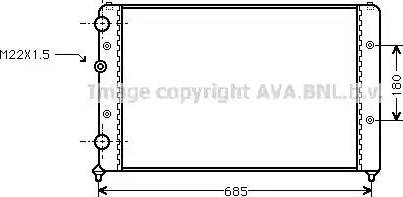 Ava Quality Cooling ST 2031 - Jäähdytin,moottorin jäähdytys inparts.fi