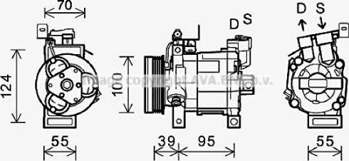 Ava Quality Cooling SUAK085 - Kompressori, ilmastointilaite inparts.fi