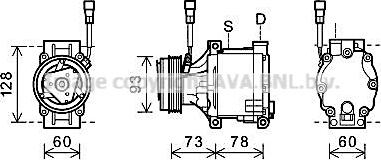 Ava Quality Cooling SUAK080 - Kompressori, ilmastointilaite inparts.fi