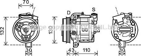 Ava Quality Cooling SUK081 - Kompressori, ilmastointilaite inparts.fi