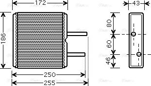 Ava Quality Cooling SZ 6080 - Lämmityslaitteen kenno inparts.fi