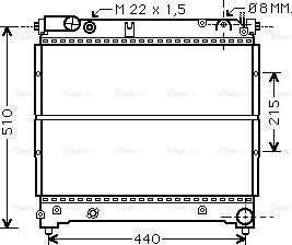 Ava Quality Cooling SZ 2070 - Jäähdytin,moottorin jäähdytys inparts.fi