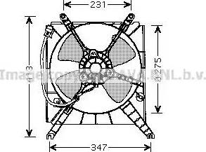 Ava Quality Cooling SZ 7502 - Tuuletin, moottorin jäähdytys inparts.fi