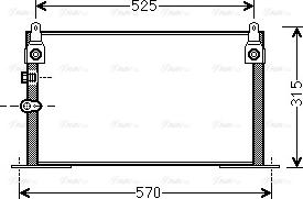 Ava Quality Cooling TOA5585 - Lauhdutin, ilmastointilaite inparts.fi