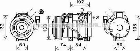 Ava Quality Cooling TOK611 - Kompressori, ilmastointilaite inparts.fi