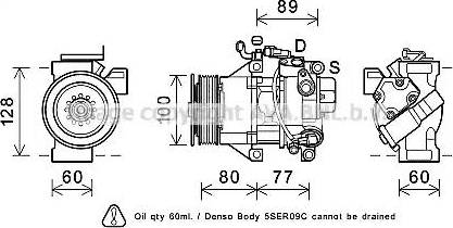 Ava Quality Cooling TOK681 - Kompressori, ilmastointilaite inparts.fi