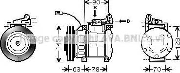 Ava Quality Cooling TOK387 - Kompressori, ilmastointilaite inparts.fi