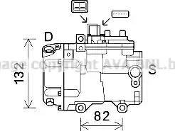 Ava Quality Cooling TOK723 - Kompressori, ilmastointilaite inparts.fi