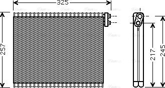 Ava Quality Cooling TOV484 - Höyrystin, ilmastointilaite inparts.fi