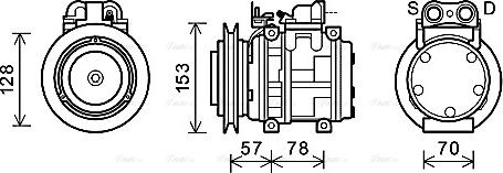 Ava Quality Cooling UGK006 - Kompressori, ilmastointilaite inparts.fi