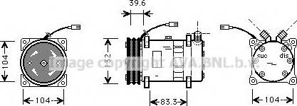 Ava Quality Cooling UVAK094 - Kompressori, ilmastointilaite inparts.fi