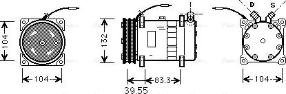 Ava Quality Cooling UVAK045 - Kompressori, ilmastointilaite inparts.fi