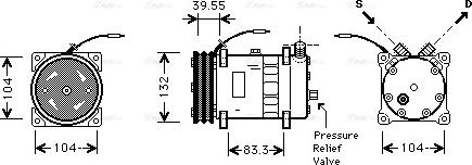 Ava Quality Cooling UVAK113 - Kompressori, ilmastointilaite inparts.fi