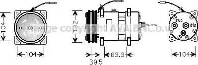 Ava Quality Cooling UVK118 - Kompressori, ilmastointilaite inparts.fi