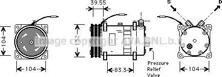 Ava Quality Cooling UVK113 - Kompressori, ilmastointilaite inparts.fi