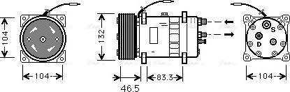 Ava Quality Cooling VLAK026 - Kompressori, ilmastointilaite inparts.fi