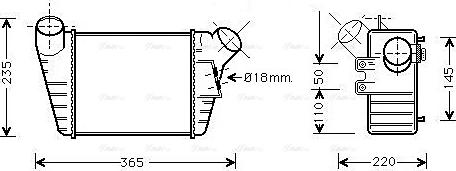 Ava Quality Cooling VN4182 - Välijäähdytin inparts.fi