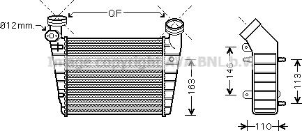 Ava Quality Cooling VN4216 - Välijäähdytin inparts.fi