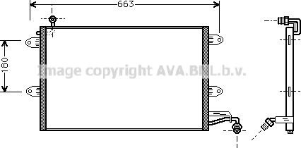 Ava Quality Cooling VN5143 - Lauhdutin, ilmastointilaite inparts.fi